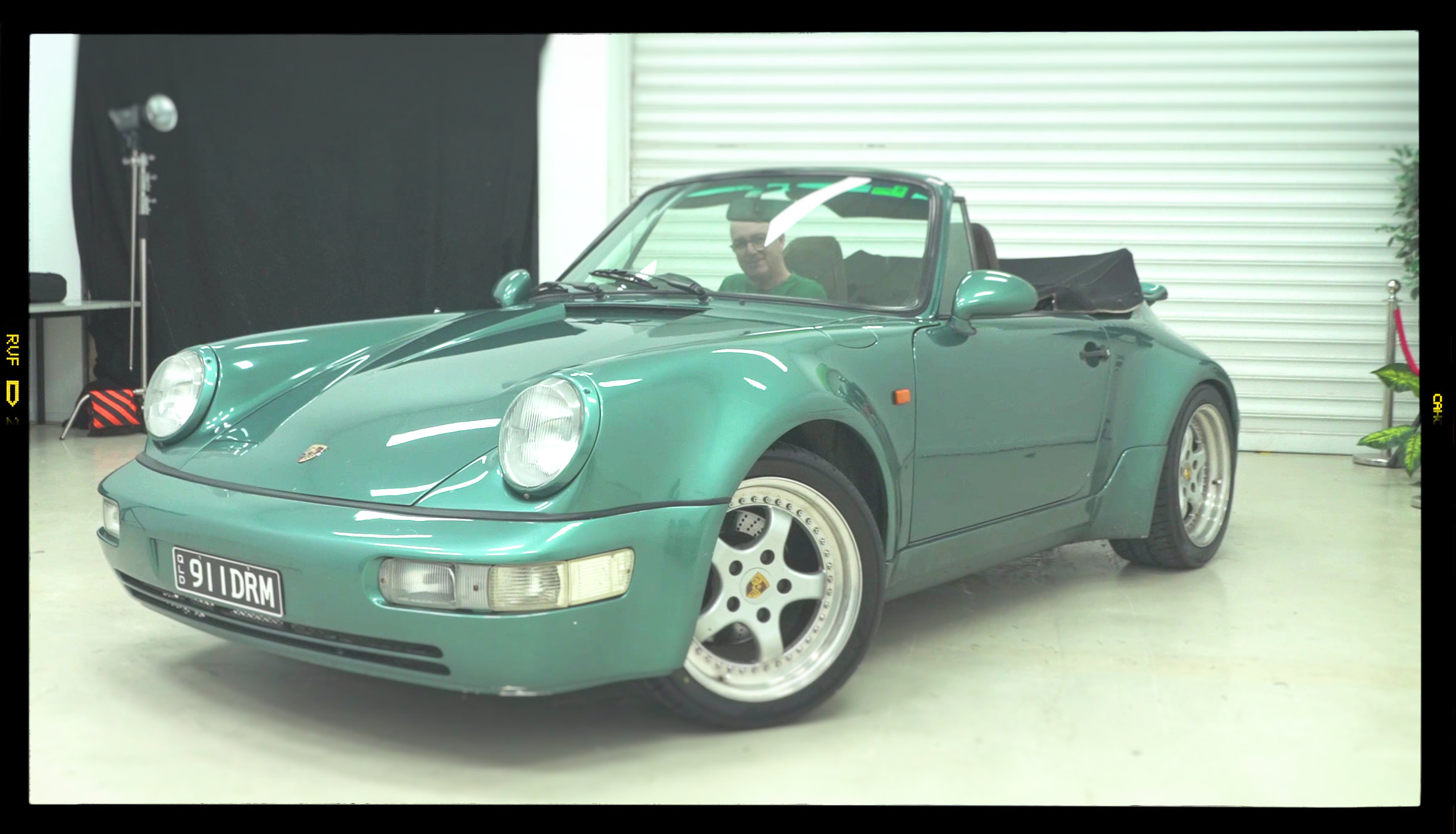 Porsche in the studio