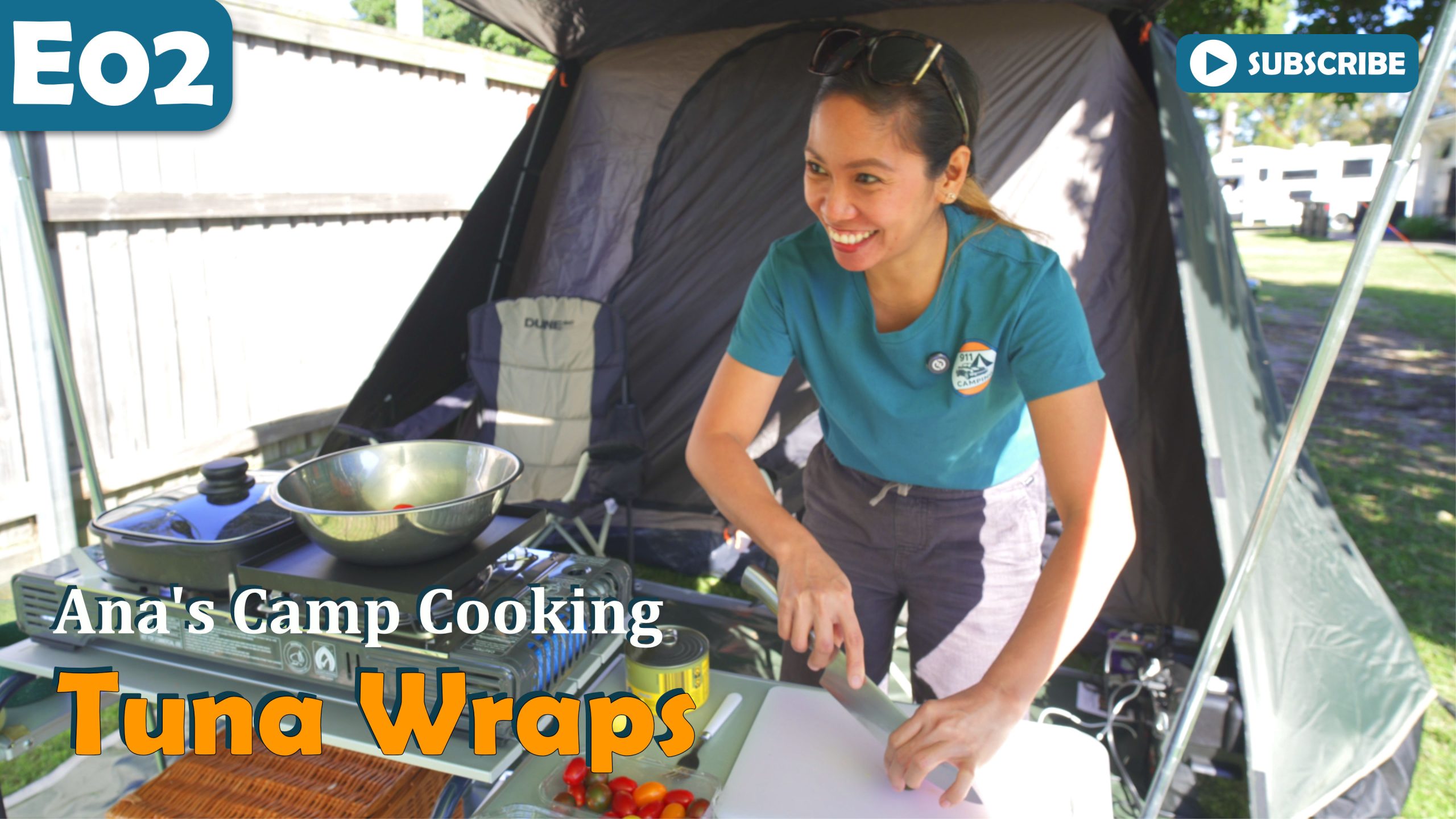 Ana's Tuna and Fresh Salad Wraps